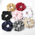 UNIQ Wholesale 2021 Customize Mulbery Silk Hair Tie Hair Accessories Silk Scrunchies For Women